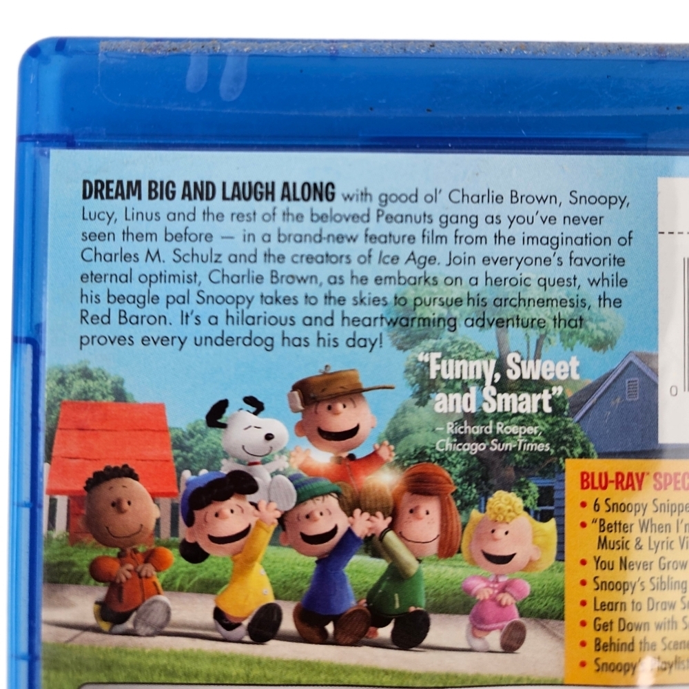 The Peanuts MOVIE Blu-Ray & DVD Movie - Picture 3 of 8